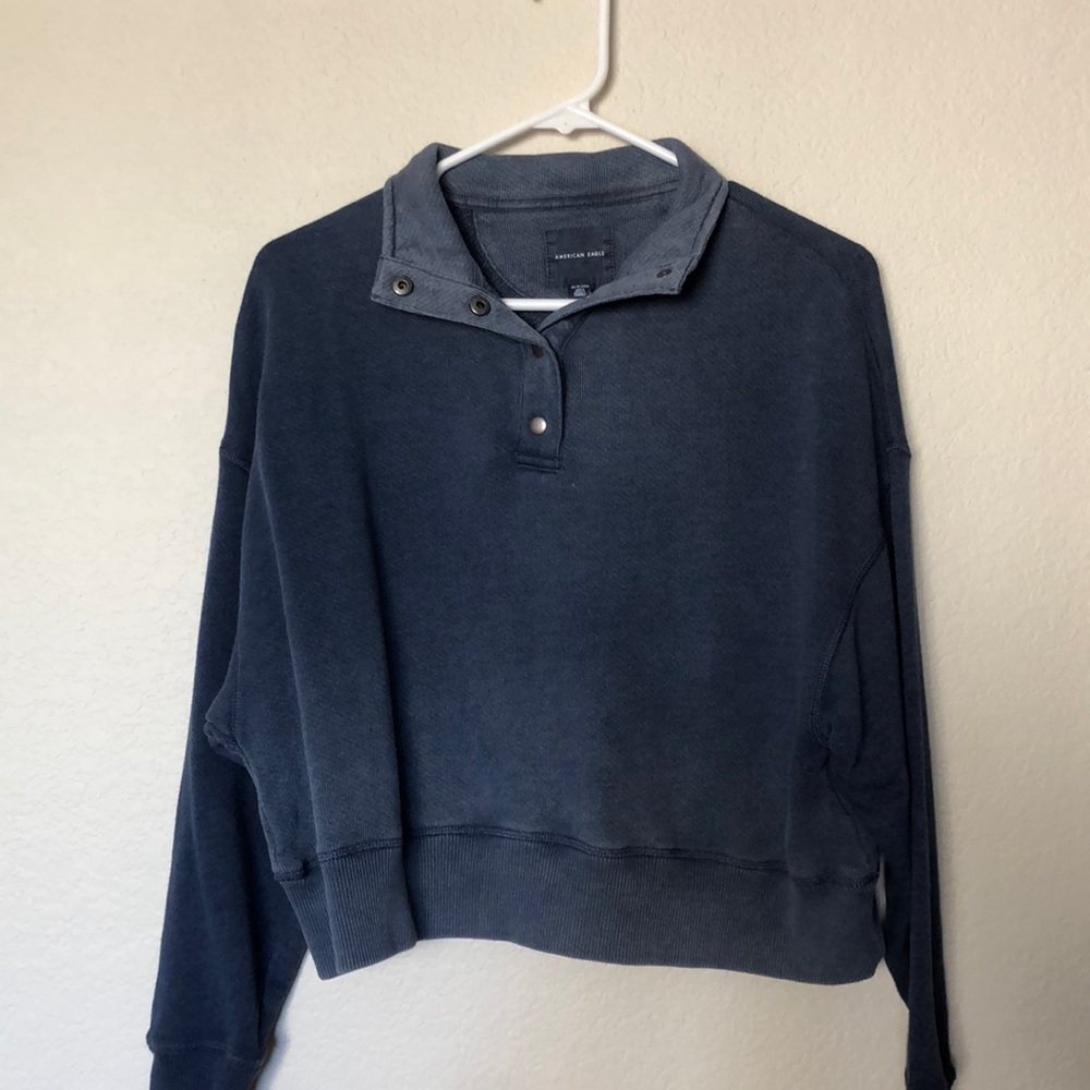 CROPPED AE SWEATER